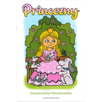 Omalovánky Princezny A4