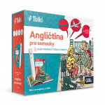 Albi Tolki Elektronická tužka s knihou angličtiny pro samouky kouzelné čtení QUA