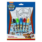 Paw Patrol Omalovánky + fixy Tlapková patrola