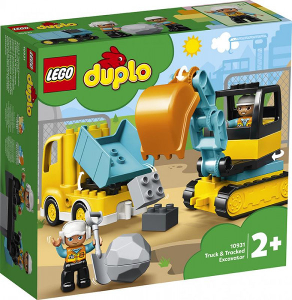 LEGO® DUPLO® Town 10931 Náklaďák a pásový bagr