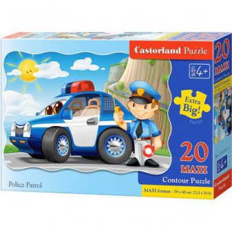 Castorland 2252 puzzle MAXI 20 dílků - Policie