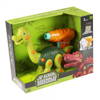 Dinosaurus šroubovací s aku šroubovákem na baterie