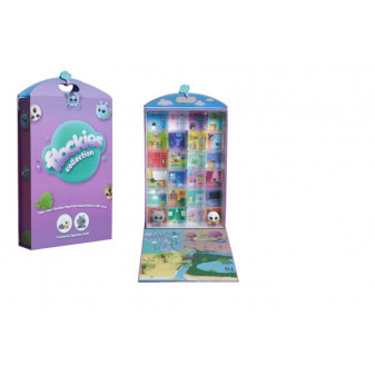 Hotel Flockies pro zvířátka + 2 exluzivní zvířátka karton/plast ve fólii 28x41x7cm