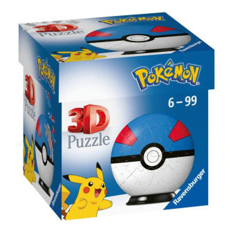 Ravensburger Puzzle-Ball Pokémon Motiv 2 - položka 55 dílků