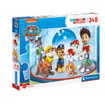 Clementoni 24211 Puzzle SuperColor Maxi Tlapková Patrola Paw Patrol 24 dílků