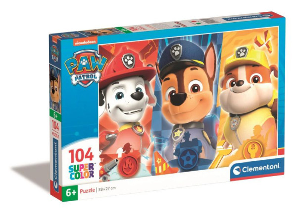 Clementoni 25769 Puzzle Tlapková patrola 104 dílků