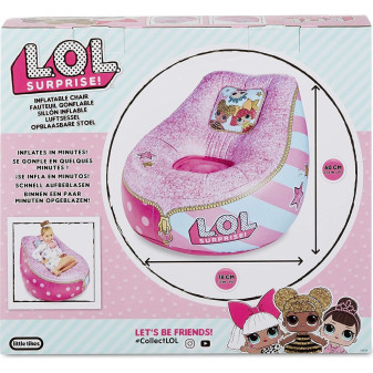 MGA L.O.L. Surprise Inflatable Chair - nafukovací křeslo