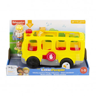 Mattel FP Little People Školní autobus GXR97