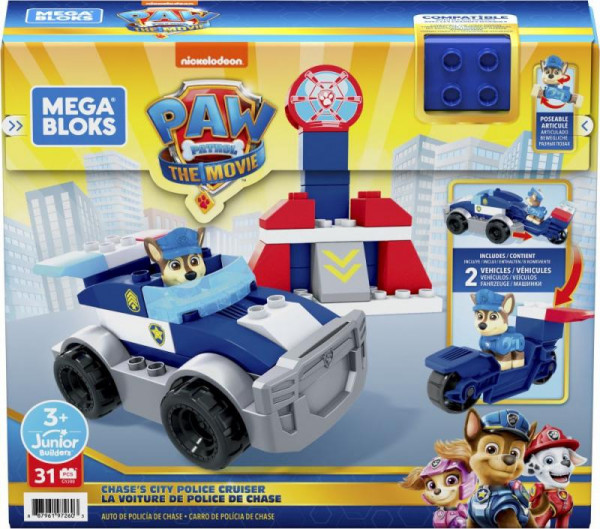 Mattel Mega Construx Tlapková patrola Chaseovo auto GYJ00