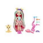 Mattel Enchantimals Deluxe panenka - žirafa HNV29