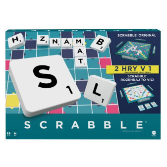 Mattel Scrabble CZ 2 hry v 1 HXW05