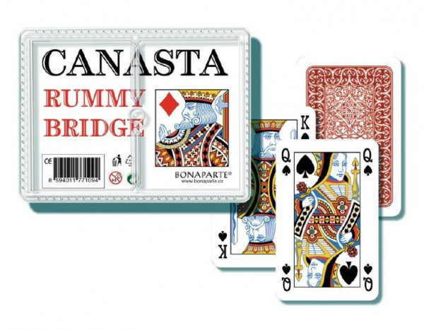 Bonaparte Canasta plastová krabička kanasta