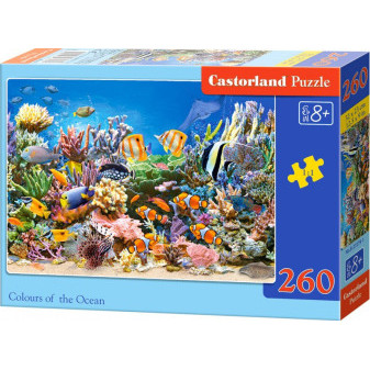 Castorland 27279 puzzle Ryby na korálovém útesu 260 dílků