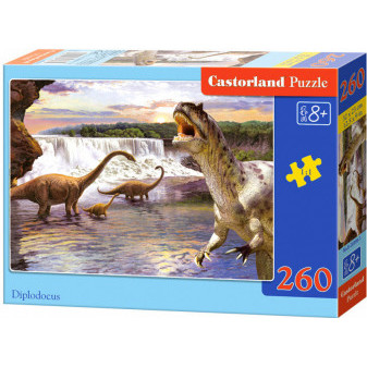 Castorland 26999 Puzzle 260 dílků - Dinosauři