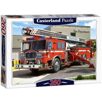 Castorland 27040 puzzle Hasičské auto 260 dílků