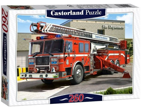 Castorland 27040 puzzle Hasičské auto 260 dílků