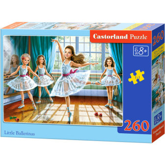 Castorland 27231 puzzle 4 malé baletky 260 dílků