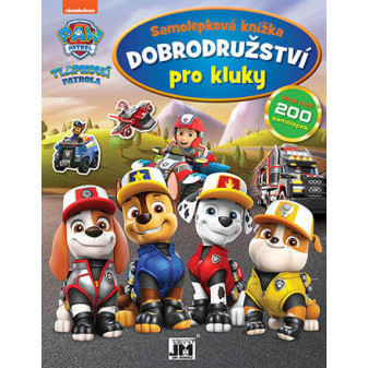 Models Velká samolepková knížka Tlapková Patrola Paw Patrol