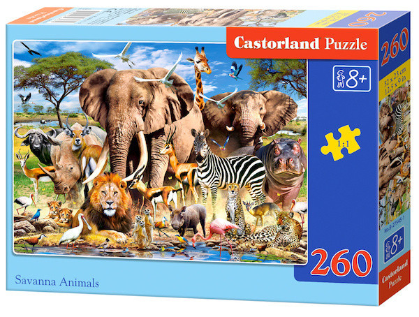 Castorland 27545 Puzzle Safari 260 dílků