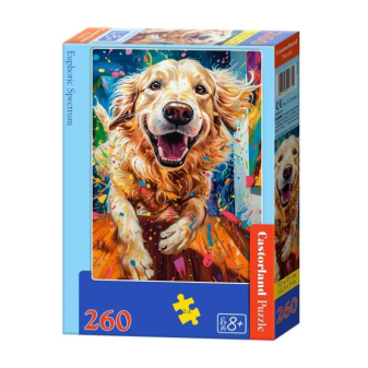 Castorland 27644 puzzle 260 dílků - Psí radost