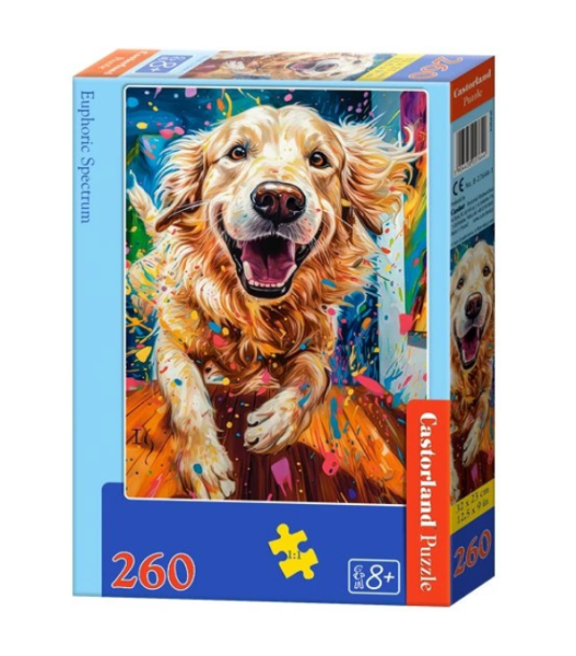 Castorland 27644 puzzle 260 dílků - Psí radost