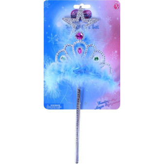 Hůlka a korunka Frozen Ledové království