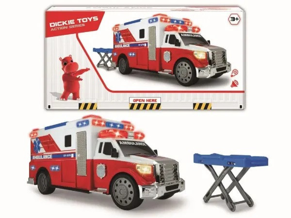 Dickie Ambulance 33 cm se světlem a zvukem