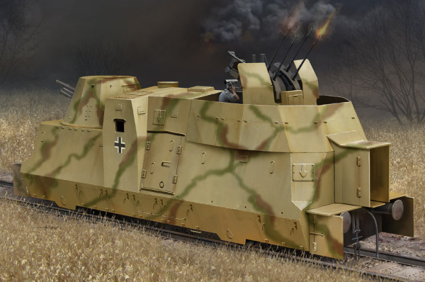 Hobby Boss 82925 German Kanonen und Flakwagen of BP42 1:72