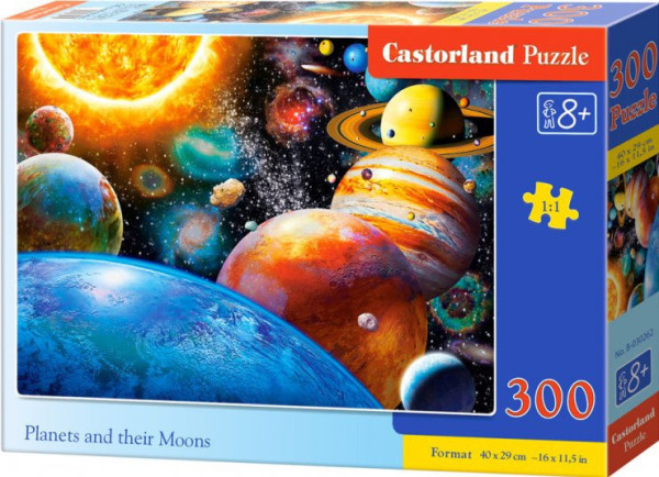 Castorland 30262 Puzzle 300 dílků - Planetky