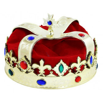 Karnevalová královská koruna