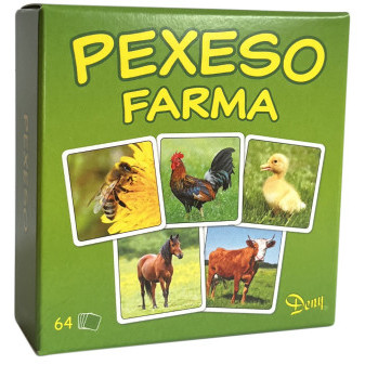 Deny Pexeso Farma v krabičce