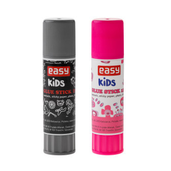 Easy Kids VENTURIO Lepicí tyčinka, 15 g, šedá-růžová