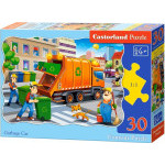 Castorland 3778 puzzle Popelářské auto 30 dílků