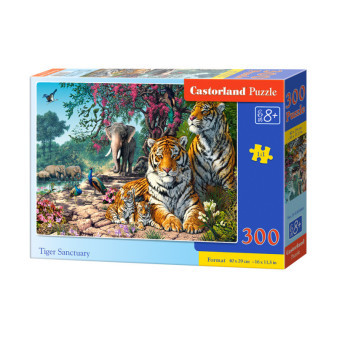 Castorland 30484 Puzzle 300 dílků - Tygří rezervace