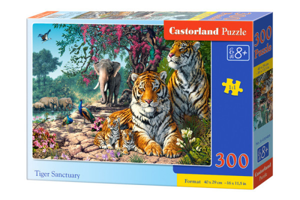 Castorland 30484 Puzzle 300 dílků - Tygří rezervace