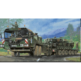 Trumpeter 80203 Faun Slt-56 Tank Transporter 1:35
