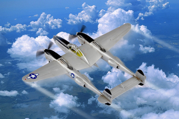 Hobby Boss Model P-38L-5-10 Lightning 1:72