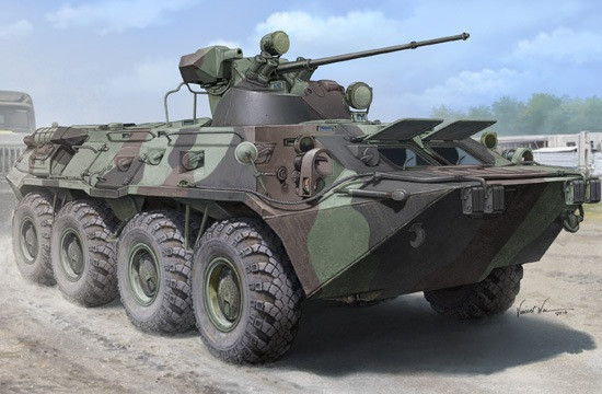 Trumpeter Model BTR-80A APC 1:35