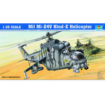 Trumpeter Model Mil Mi-24V Hind E 1:35