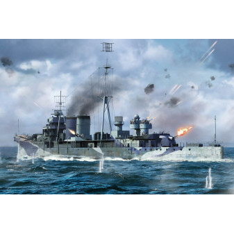 Trumpeter Model HMS Colombo 1:700