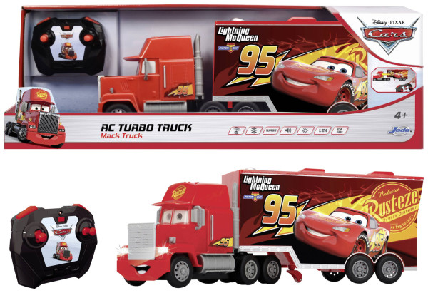 Simba Dickie RC Cars 3 Turbo Mack Truck 46cm, 3kanál na dálkové ovládání