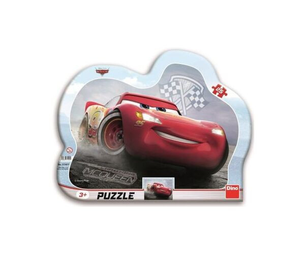 Dino Puzzle Cars 3 Blesk McQueen 25 dílků deskové