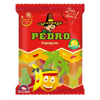 Pedro Želé bonbóny Tropický mix 80 g