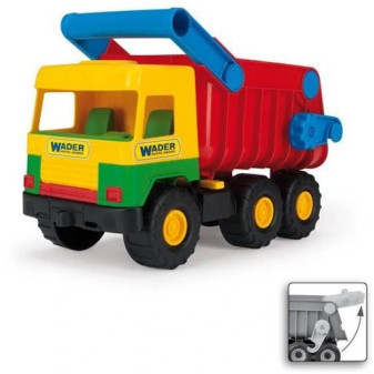 Wader 32051 Auto Middle Truck sklápěč auto sklápěcí