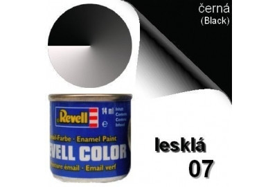 Revell 32107 barva lesklá černá (black gloss)