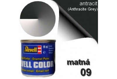 Revell 32109 barva matná antracitovát šedá (anthracite grey mat)