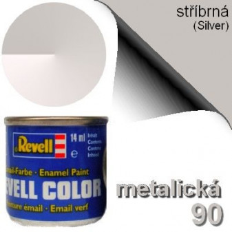 Revell 32190 barva stříbrná metalíza