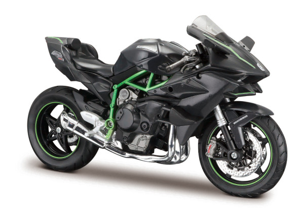 Maisto 32708 Motocykl se stojánkem, Kawasaki Ninja H2 R, 1:12