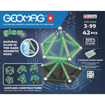 Geomag 329 Glow Recycled 42 pcs