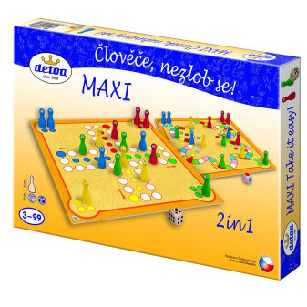 Detoa Člověče človíčku nezlob se MAXI  2 v 1